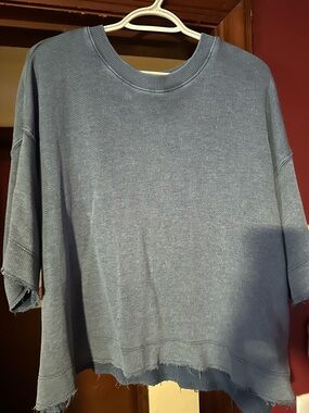 American Eagle Outfitters Navy Blue short sleeve shirt